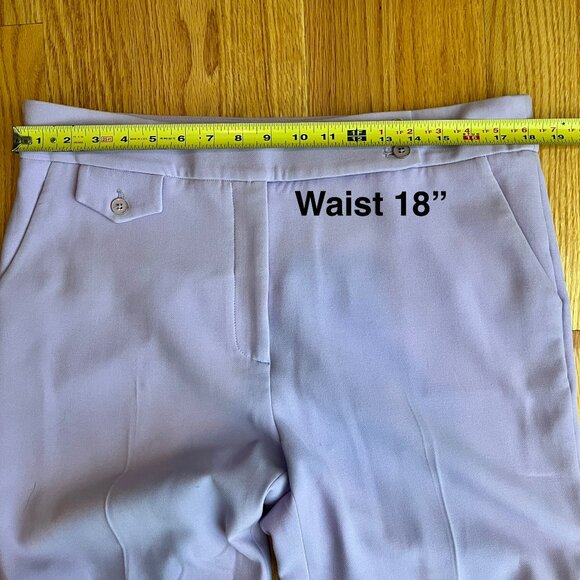 Veronica Beard Dickey Lavender Soft Lilac Purple Dickey Suit Blazer Pants Sz 14 - Picture 11 of 15